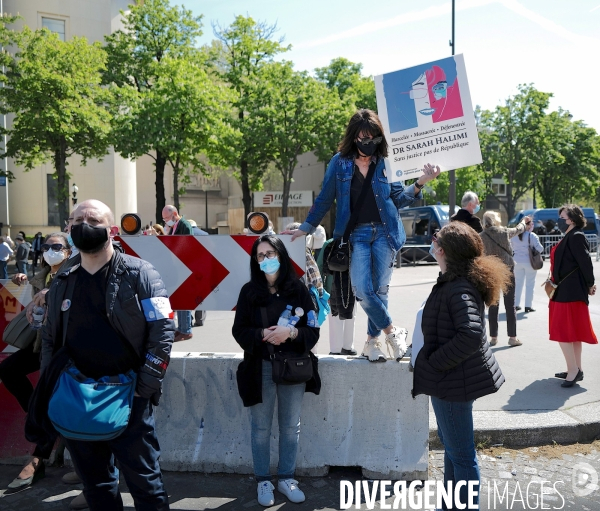 Meurtre de Sarah Halimi / Manifestation pour réclamer justice