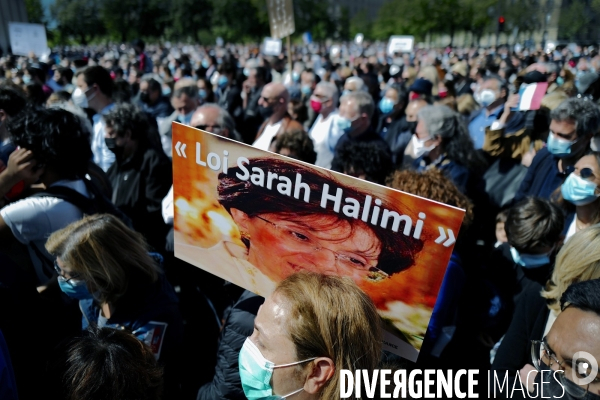 Meurtre de Sarah Halimi / Manifestation pour réclamer justice