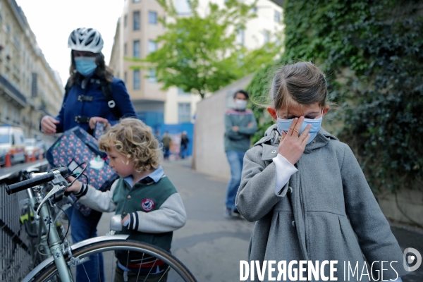 Réouverture des écoles après trois semaines de fermeture des établissements scolaires