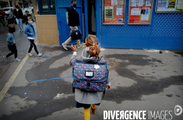 Réouverture des écoles après trois semaines de fermeture des établissements scolaires