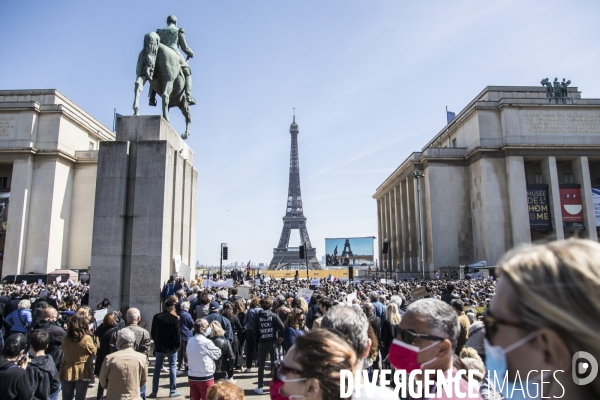 Manifestation Justice pour Sarah Halimi
