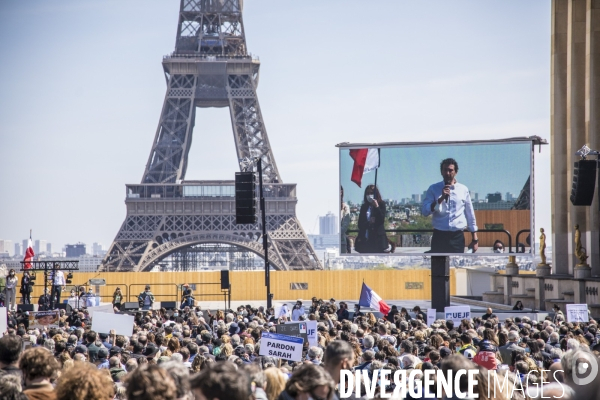 Manifestation Justice pour Sarah Halimi