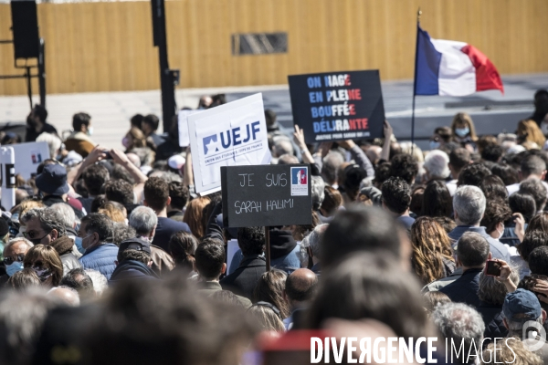 Manifestation Justice pour Sarah Halimi