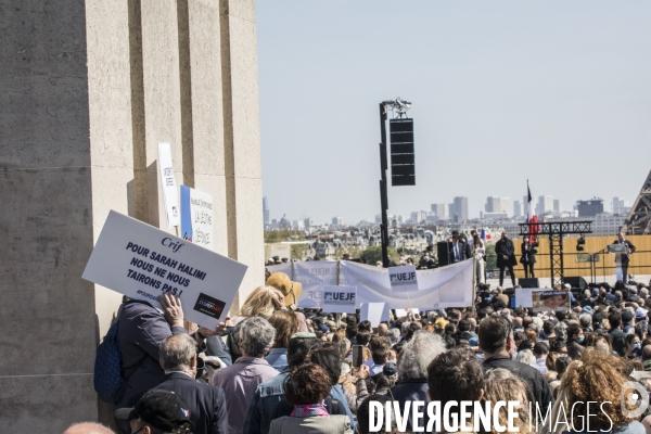 Manifestation Justice pour Sarah Halimi