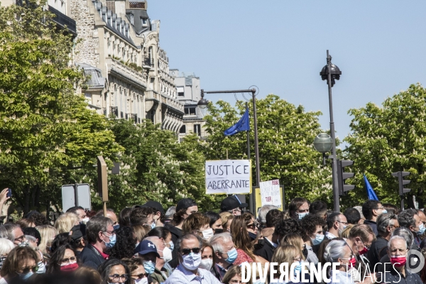 Manifestation Justice pour Sarah Halimi