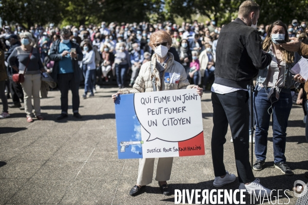 Manifestation Justice pour Sarah Halimi