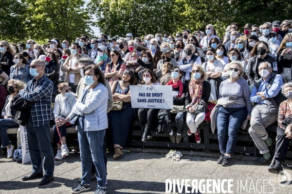 Manifestation Justice pour Sarah Halimi