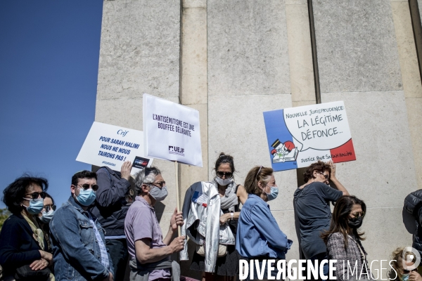 Manifestation Justice pour Sarah Halimi