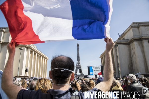 Manifestation Justice pour Sarah Halimi