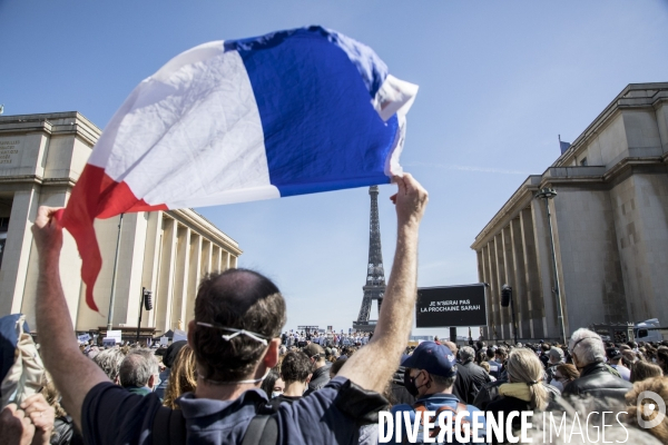 Manifestation Justice pour Sarah Halimi