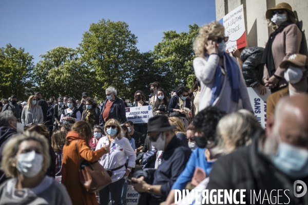 Manifestation Justice pour Sarah Halimi