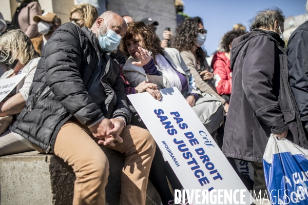 Manifestation Justice pour Sarah Halimi