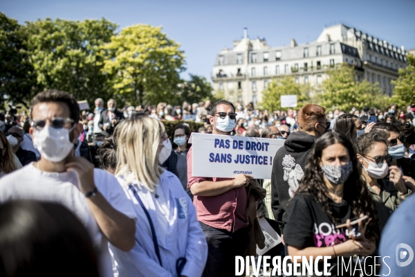 Manifestation Justice pour Sarah Halimi