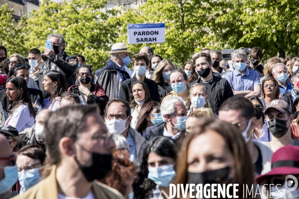 Manifestation Justice pour Sarah Halimi