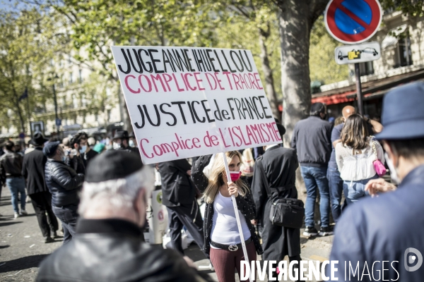 Manifestation Justice pour Sarah Halimi