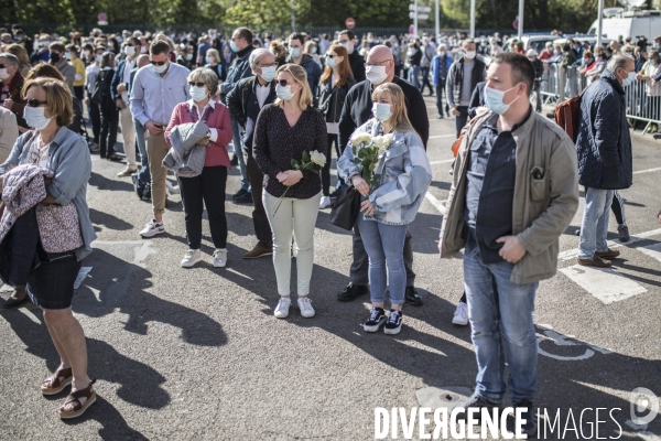 Hommage à Stéphanie Monfermé, fonctionnaire de police assassinée