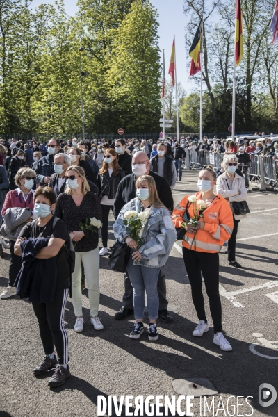 Hommage à Stéphanie Monfermé, fonctionnaire de police assassinée