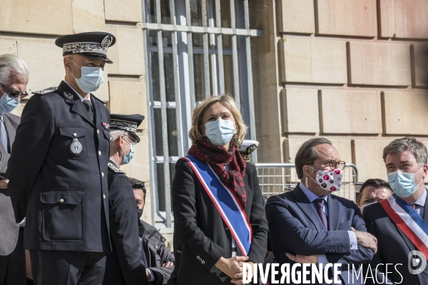 Hommage à Stéphanie Monfermé, fonctionnaire de police assassinée