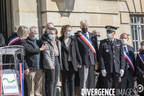 Hommage à Stéphanie Monfermé, fonctionnaire de police assassinée