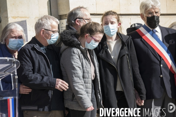 Hommage à Stéphanie Monfermé, fonctionnaire de police assassinée