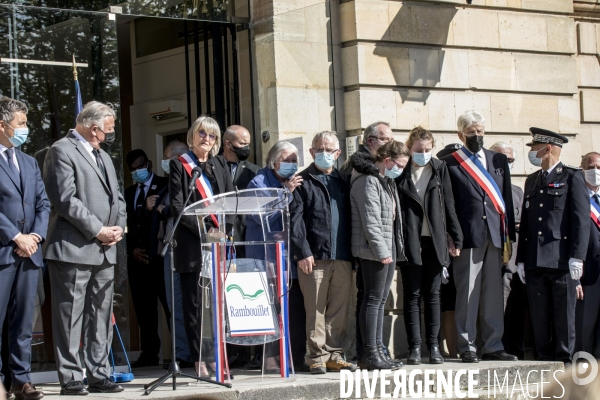 Hommage à Stéphanie Monfermé, fonctionnaire de police assassinée