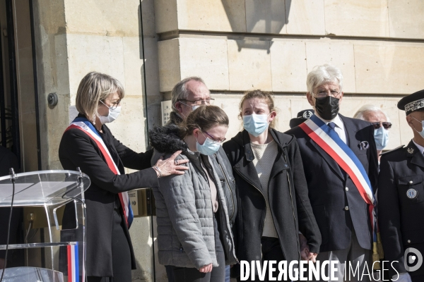 Hommage à Stéphanie Monfermé, fonctionnaire de police assassinée