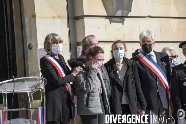 Hommage à Stéphanie Monfermé, fonctionnaire de police assassinée