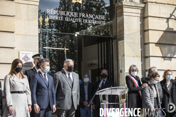 Hommage à Stéphanie Monfermé, fonctionnaire de police assassinée