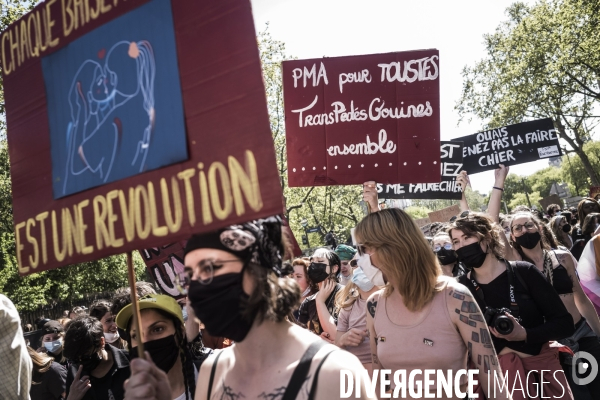 Marche lesbienne.