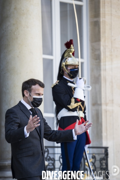 Emmanuel Macron reçoit Nechirvan Barzani