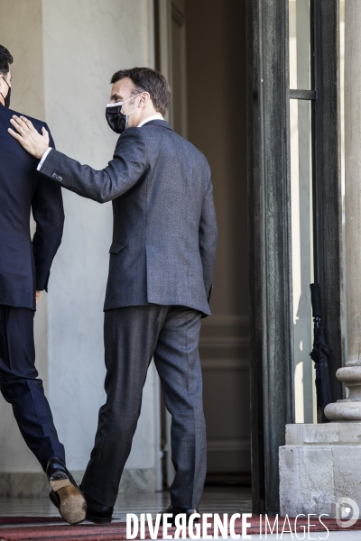 Emmanuel Macron reçoit Nechirvan Barzani