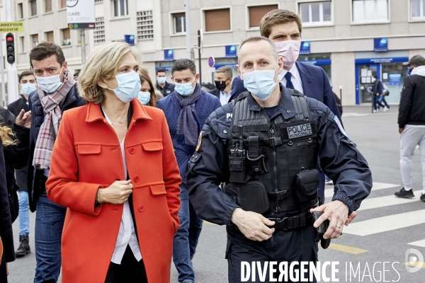 Valerie Pecresse en campagne pour les régionales 2021
