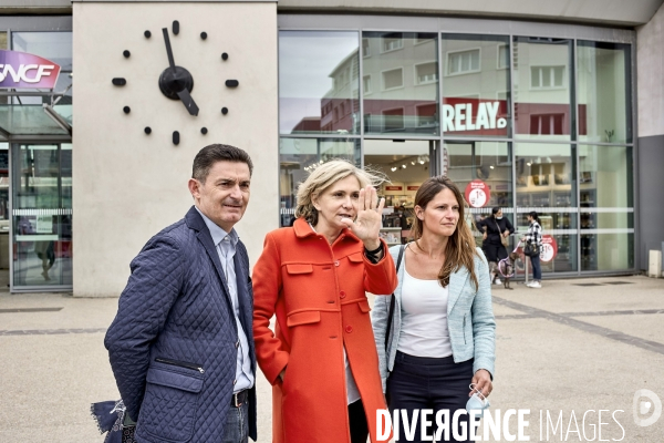 Valerie Pecresse en campagne pour les régionales 2021