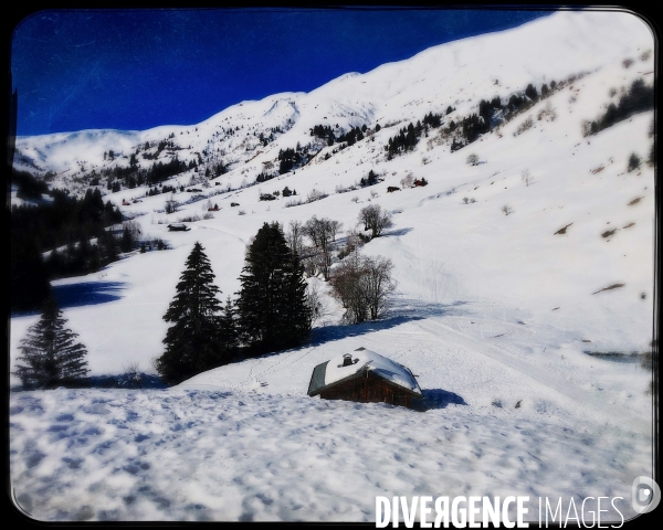 Domaine skiable des Contamines-Montjoie fermé