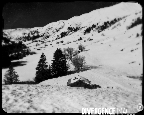 Domaine skiable des Contamines-Montjoie fermé