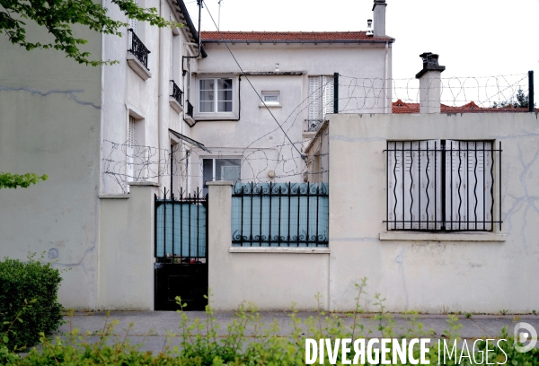 La facade d une habitation à Saint-Denis