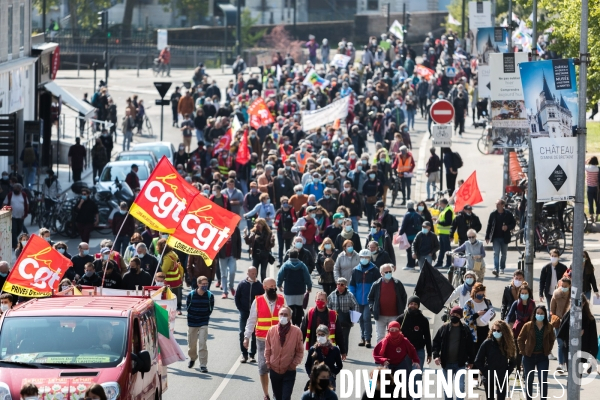 Défilé du 1er mai à Nantes