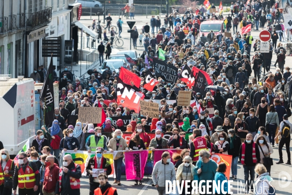 Défilé du 1er mai à Nantes