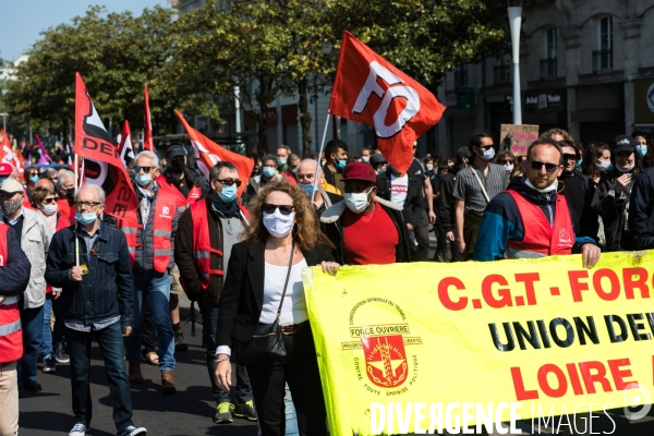 Défilé du 1er mai à Nantes