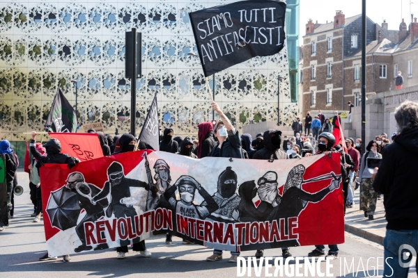 Défilé du 1er mai à Nantes