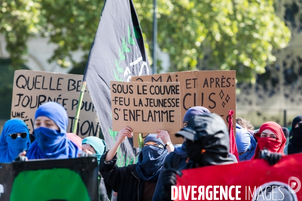 Défilé du 1er mai à Nantes