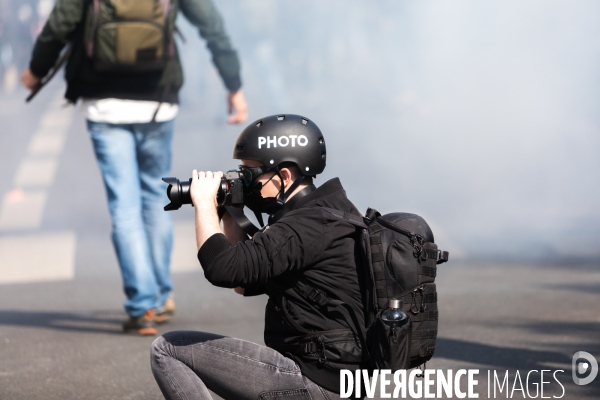 Défilé du 1er mai à Nantes