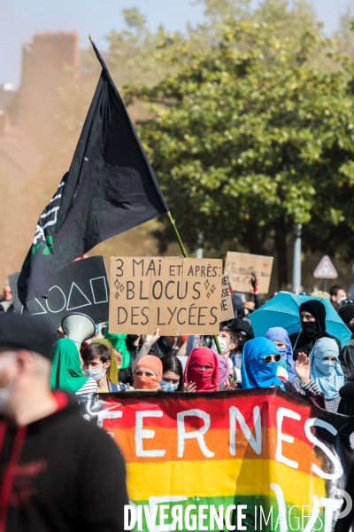 Défilé du 1er mai à Nantes