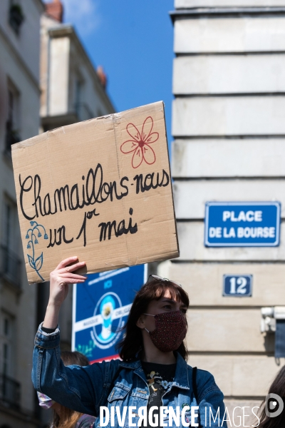 Défilé du 1er mai à Nantes