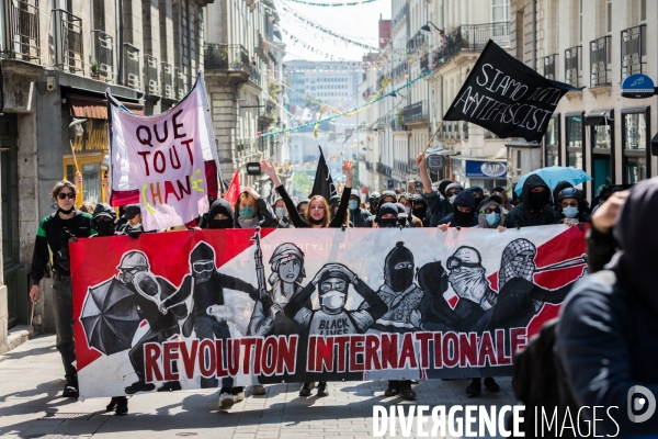 Défilé du 1er mai à Nantes