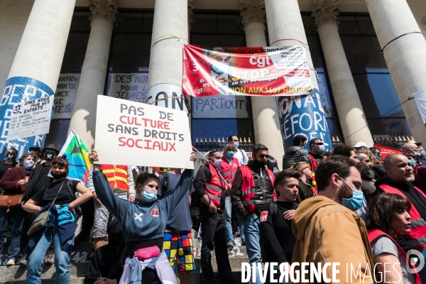 Défilé du 1er mai à Nantes