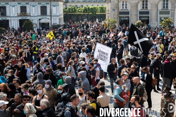 Défilé du 1er mai à Nantes