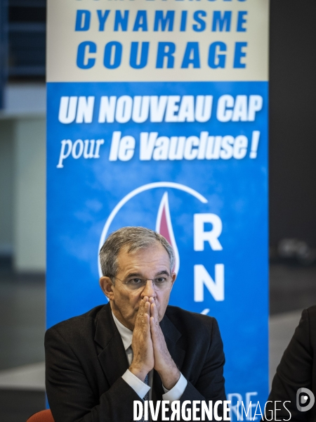 Thierry Mariani, candidat RN pour la region PACA