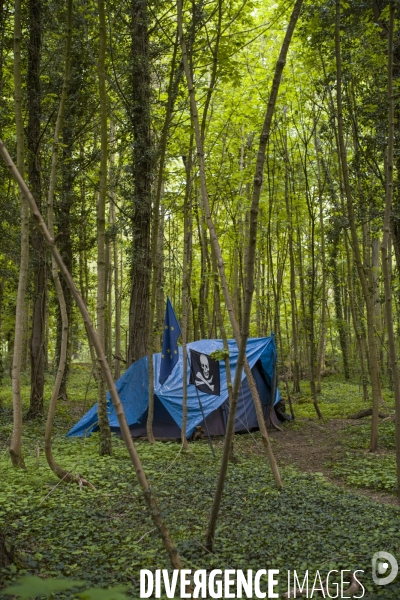 Les tentes du bois de vincennes