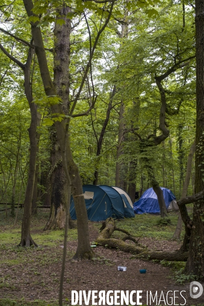 Les tentes du bois de vincennes